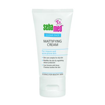 Sebamed Clear Face Анти акне Матиращ крем за мазна и акнеична кожа 50 мл