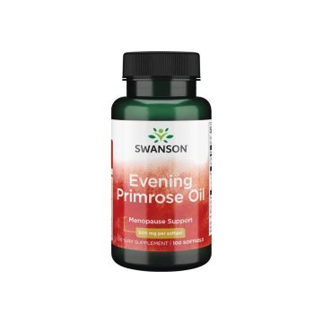 Swanson Evening Primrose Oil Масло от Вечерна Иглика 500 мг x 100 капсули