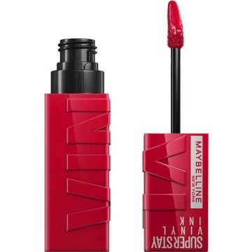 Maybelline Superstay Vinyl Ink Дълготрайно течно червило с блестящ ефект 50 Wicked