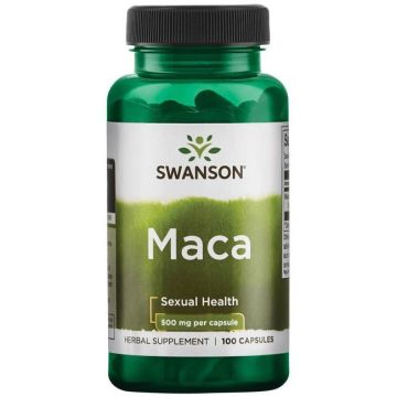 Swanson Мака 500 мг 100 капсули