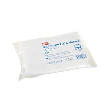 Medica Хигроскопична нестерилна марля 5 м 1 бр