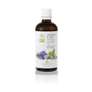 Herbal Care Натурално масажно олио лавандула и мента 100 мл Българска роза 