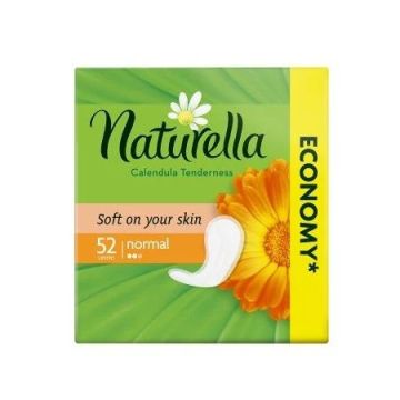 Naturella Calendula Tenderness Normal Ежедневни дамски превръзки с невен 52 бр
