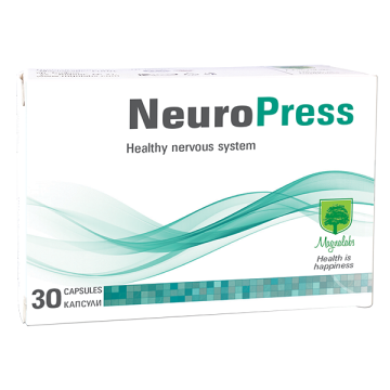 Neuropress при нервно напрежение и психически стрес х 30 капсули Magnalabs
