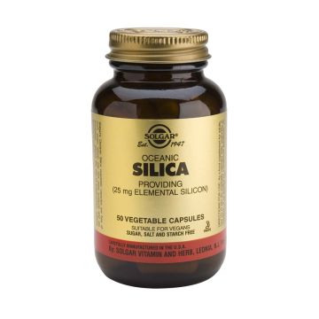 Solgar Oceanic Silicia Морски силиций за коса, кожа и нокти 25 мг х50 капсули