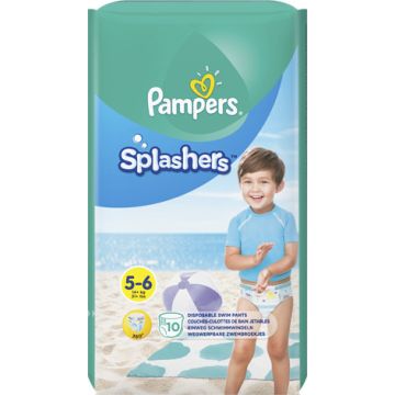Пелени Pampers Splashers Бански гащички Размер 5 Junior 10 бр
