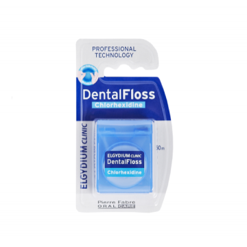 Elgydium Dental Floss Chlorhexidine конец за зъби с хлорхексидин
