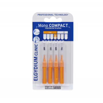 Elgydium Clinic Mono Compact 1.2 mm интердентални четки моно компакт оранжеви