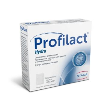 Profilact Hydra за възстановяване загубата на течности 6 сашета Stada