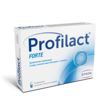Profilact Forte за баланс на стомашно-чревната флора 10 капсули Stada