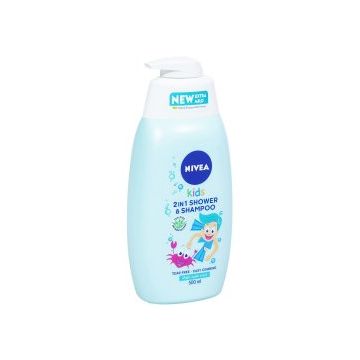 Nivea Kids 2в1 Душ-гел и шампоан за момчета 500 мл