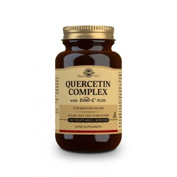 Solgar Quercetin Complex Кверцетин комплекс х100 растителни капсули 