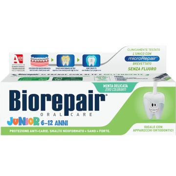 Biorepair Junior Mint детска паста за зъби 6-12 г. 75 мл
