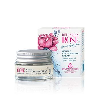 Bulgarian Rose Signature Spa Oколоочен крем с розово масло 15 мл Българска роза 