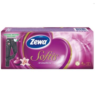 Zewa Softis Aromathera Носни кърпи 4 пласта х10 бр