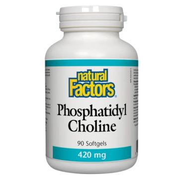Natural Factors Phosphatidyl-Choline 420мг х90 софтгел капсули