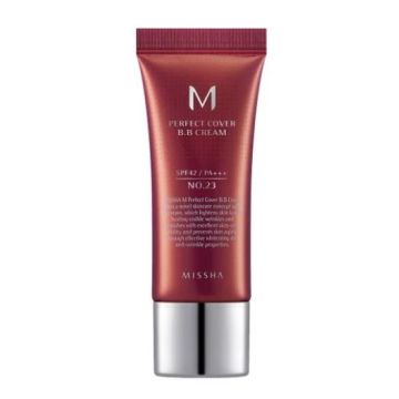 Missha М Perfect Cover BB крем за лице с перфектно покритие SPF42 PA+++ Natural Biege 23 20 мл