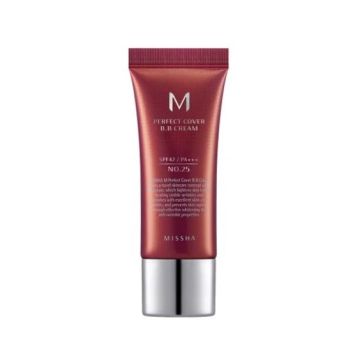 Missha М Perfect Cover BB крем за лице с перфектно покритие SPF42 PA+++ Warm Biege 25 20 мл