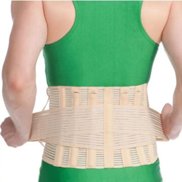 MedTextile Гръдно-лумбален корсет еластичен колан с 6 ребра - 24 см 3046 размер XL/XXL