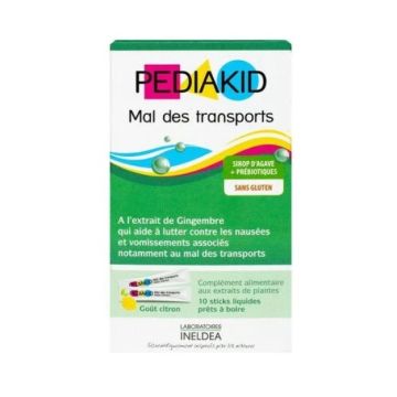 Pediakid срещу гадене и повръщане при пътуване х10 сашета