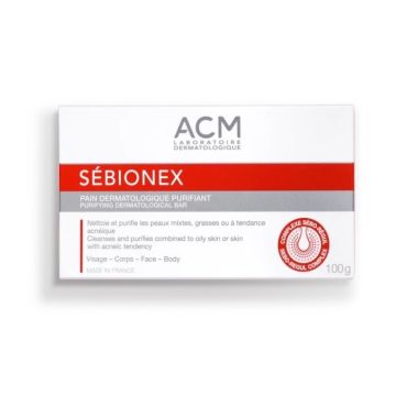 ACM Sebionex Почистващ дерматологичен сапун 100 г