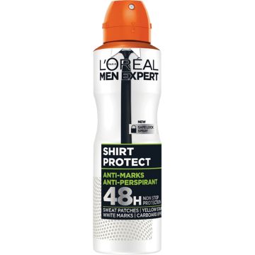 L’Oreal Men Expert Shirt Protect Део спрей против изпотяване за мъже 150 мл
