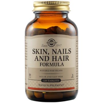 Solgar Skin, Nails and Hair Formula За коса, кожа и нокти x120 таблетки