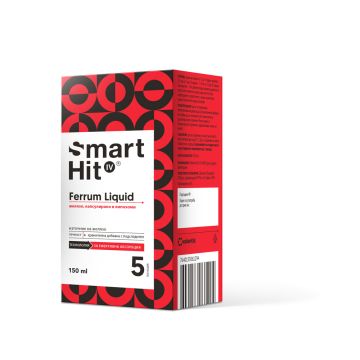 Smart Hit IV Ferrum течно липозомно желязо 150 мл Valentis
