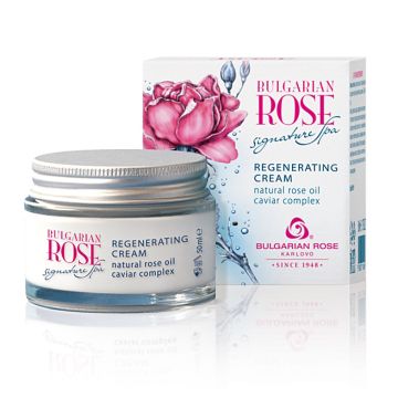 Bulgarian Rose Signature Spa Регенериращ крем за лице 50 мл Българска роза 