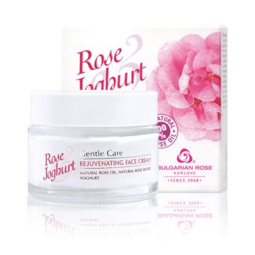 Rose Joghurt Подмладяващ крем за лице 50 мл Българска роза