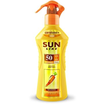 Sun Like Слънцезащитно мляко за тяло SPF50 200 мл