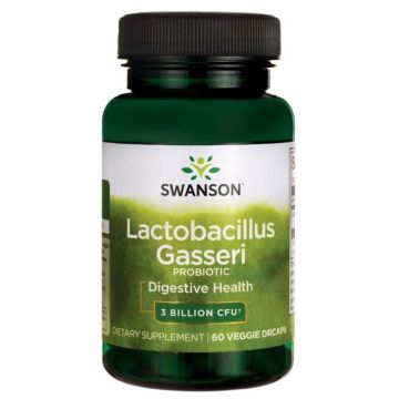 Swanson Lactobacillus Gasseri Probiotic Пробиотик  лактобацилус гасери х 60 капсули