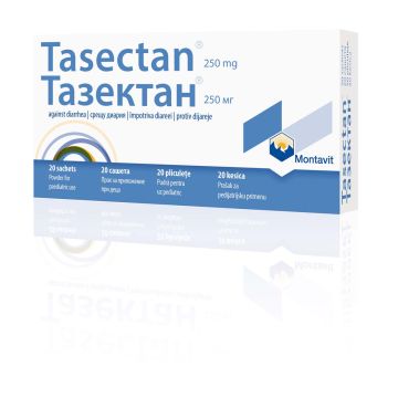 Тазектан при диария 250 мг х20 сашета Montavit