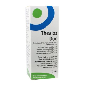 Thealoz Duo Kапки при сухота в очите 5 мл Laboratories THEA