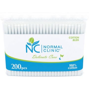 Normal Clinic Клечки за уши плик х200 бр