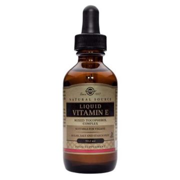 Solgar Liquid Vitamin E Витамин Е течен 20000IU 59,2 мл