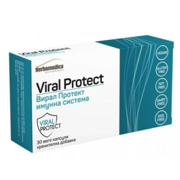 Herbamedica Viral Protect Вирал Протект Имунна система 30 капсули 