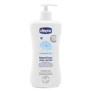 Chicco Baby Moments Пяна за баня без сълзи 0+ 500 мл