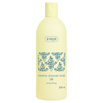 Ziaja Greamy Shower soap with silk Жая Крем душ за тяло с протеини от коприна 500 мл