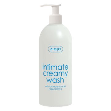 Ziaja Regenerative Intimate Creamy Wash with Lactobionic Acid Жая Интимен крем гел с лактобионова киселина 500 мл