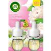 Air Wick Електрически ароматизатор + пълнител Extra Oils Божур и жасмин 19 мл х 2 бр. Комплект