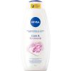 Nivea Care & Diamond Diamond Cream Shower Oil Душ гел и пяна за вана 2в1 750 мл