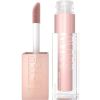 Maybelline Lifter Gloss Хидратиращ гланц за обемни и плътни устни с хиалуронова киселина, цвят 002 Ice