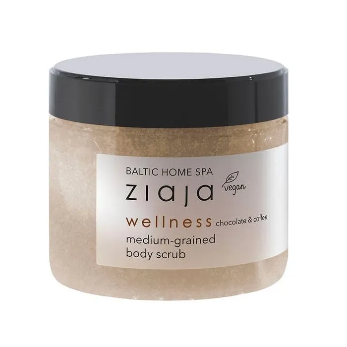Ziaja Baltic Home Spa Wellness Medium-Grained Body Scrub Chocolate & Coffee Пилинг за тяло Шоколад и кафе 300 мл