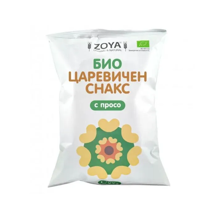 Zoya BG Зоя Pure Natural Био царевичен снакс с просо без глутен 50 гр