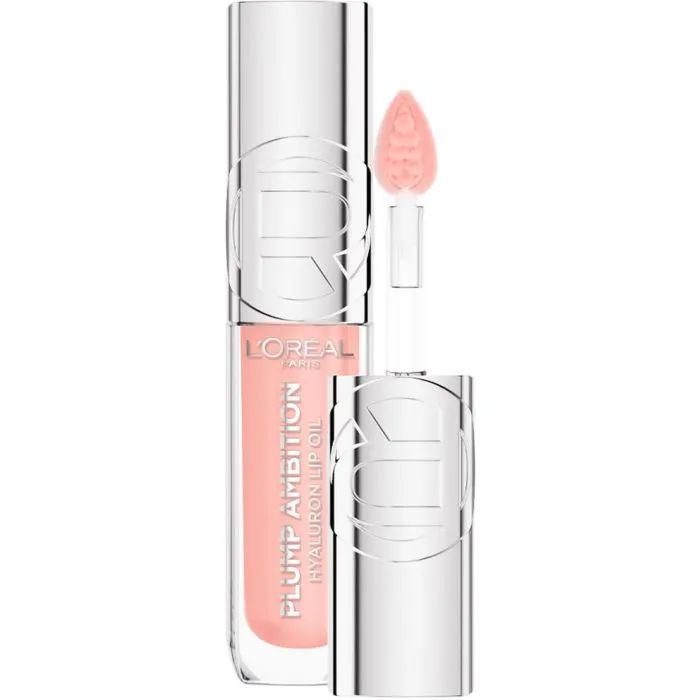 L’Oreal Plump Ambition Олио за устни с хиалуронова киселина 201 Milky Nu
