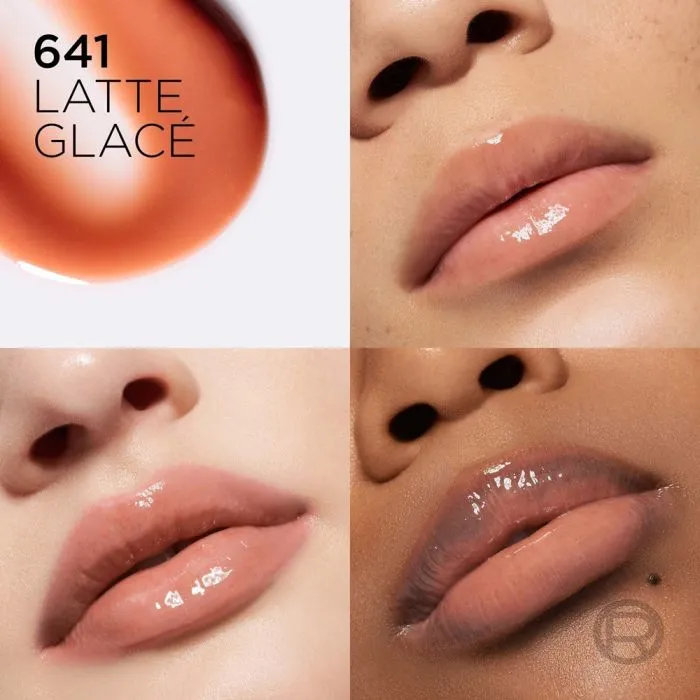 L’Oreal Plump Ambition Олио за устни с хиалуронова киселина 641 Latte Glace