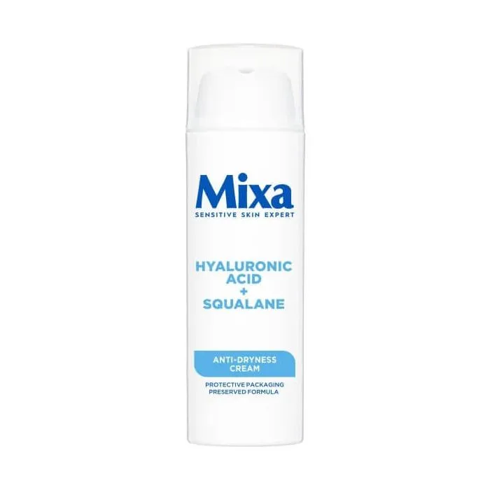 Mixa Hyaluronic Acid + Squalane Anti-Dryness Крем за лице против суха кожа 50 мл