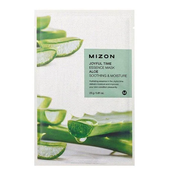 MIZON Joyful Time Aloe Vera Шийт маска за лице с екстракт от Алое Вера х 1 брой