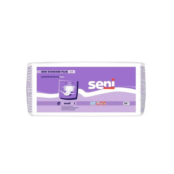 Seni Standart Air Plus Пелени за възрастни S 7 капки х 30 бр